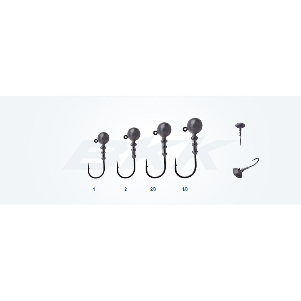 BKK Jigová hlavička Silent Chaser Football Head FH-1 3,5g Velikost 2 5ks
