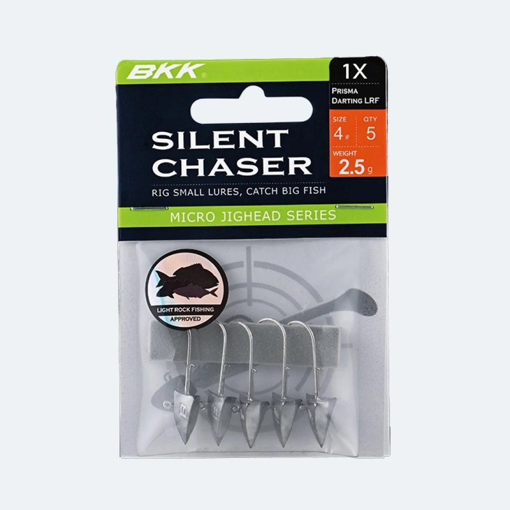 BKK Jigová hlavička Silent Chaser Prisma Darting LRF 3,5g Velikost 2 5ks