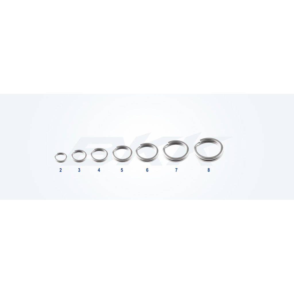 BKK Kroužek Split Ring-41 Velikost 0 4kg 20ks