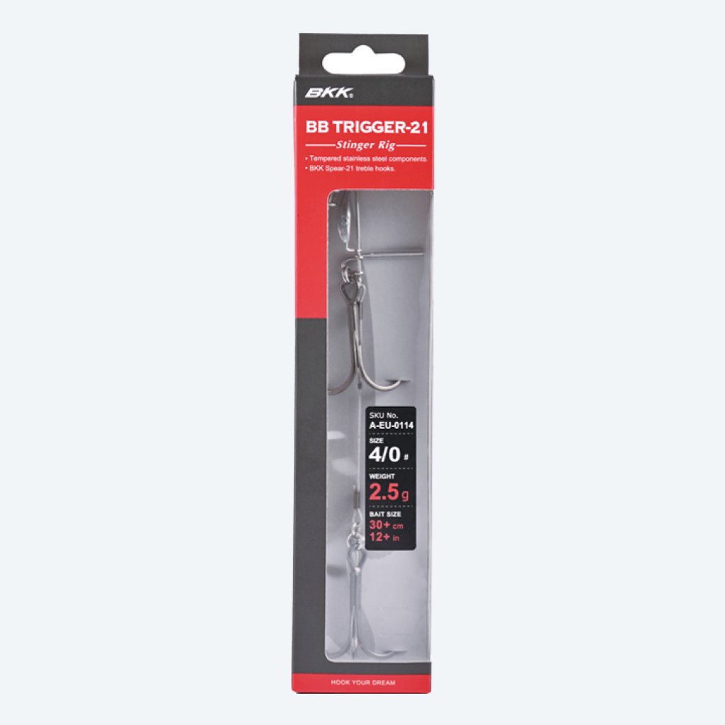 BKK Stinger BB Trigger-21 Stinger Rig Velikost 4/0