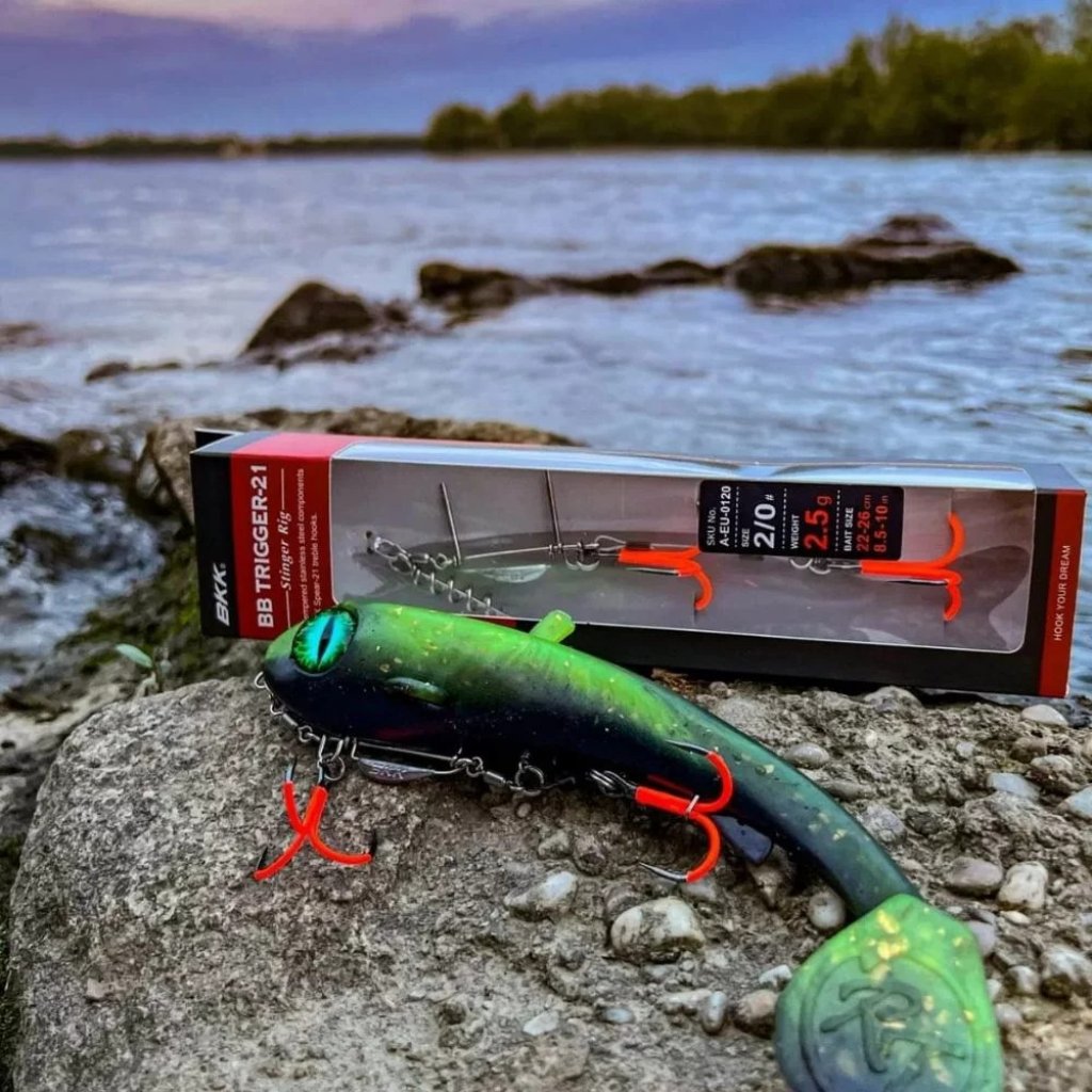 BKK Stinger BB Trigger-21 UVO Stinger Rig Velikost 1/0