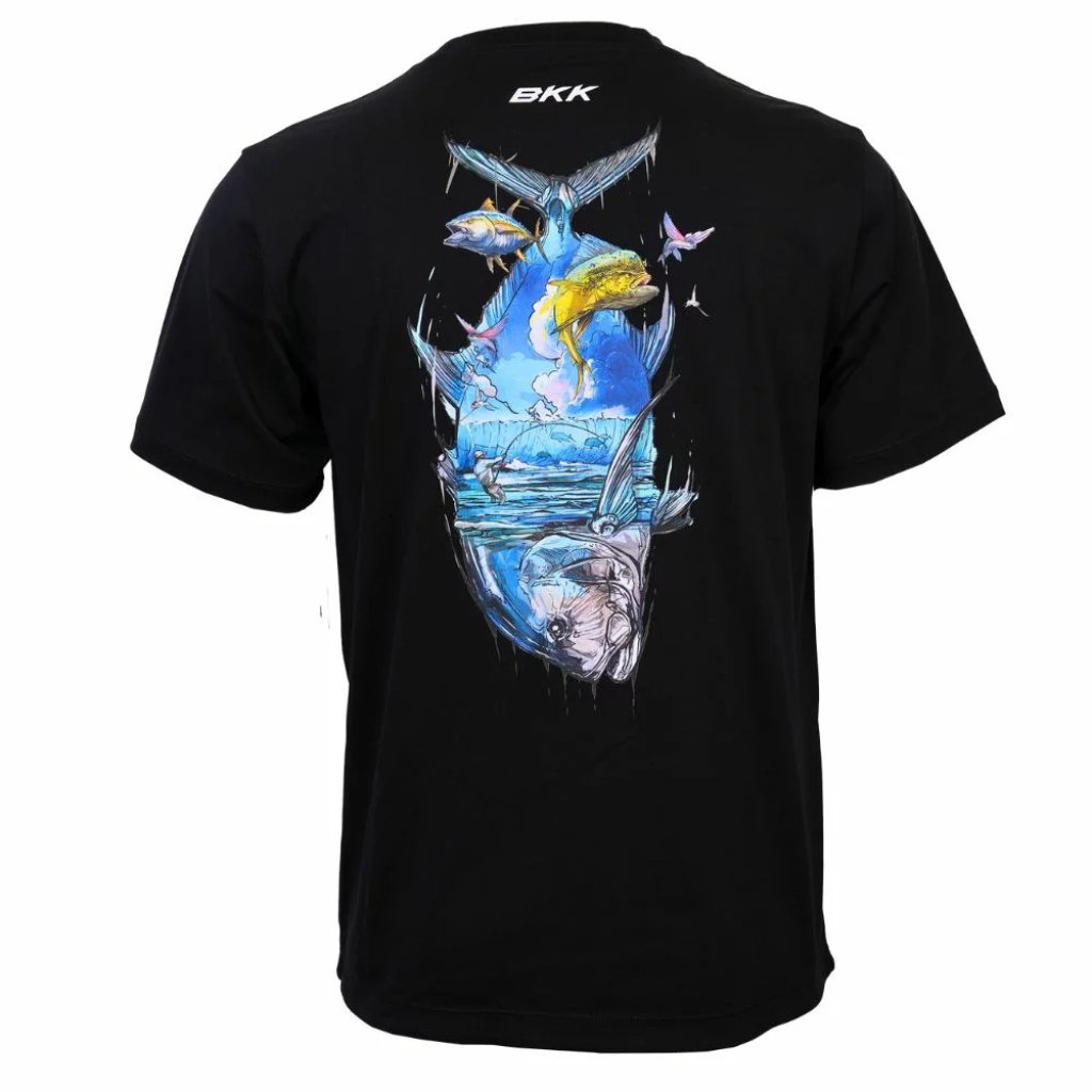 BKK Tričko Short Sleeve Casual Shirt GT Black L