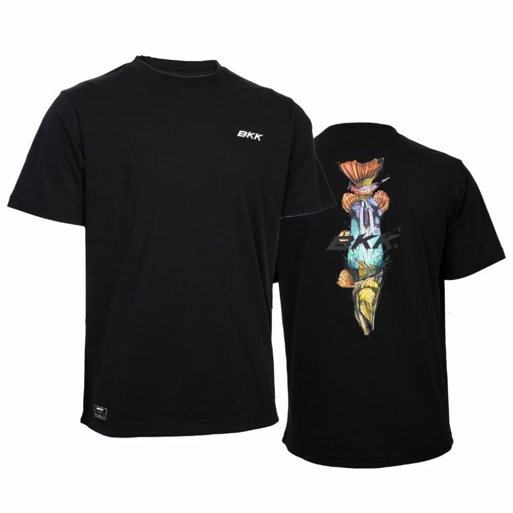 BKK Tričko Short Sleeve Casual Shirt Pike Black XXXL
