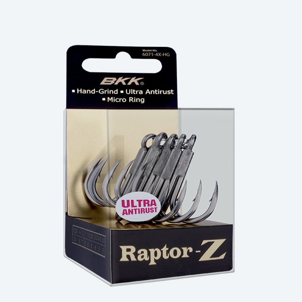 BKK Trojháček Raptor-Z Velikost 2 7ks