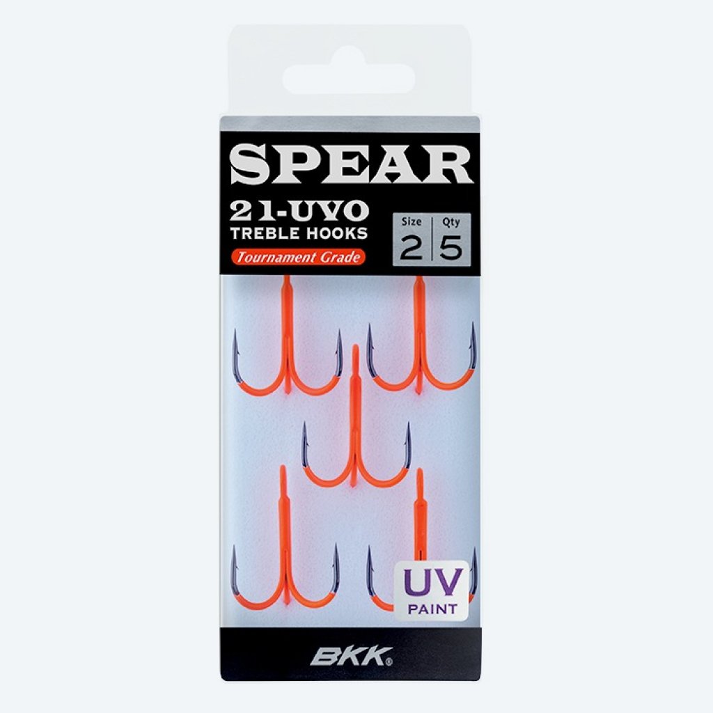BKK Trojháček Spear-21 UVO Velikost 5/0 4ks