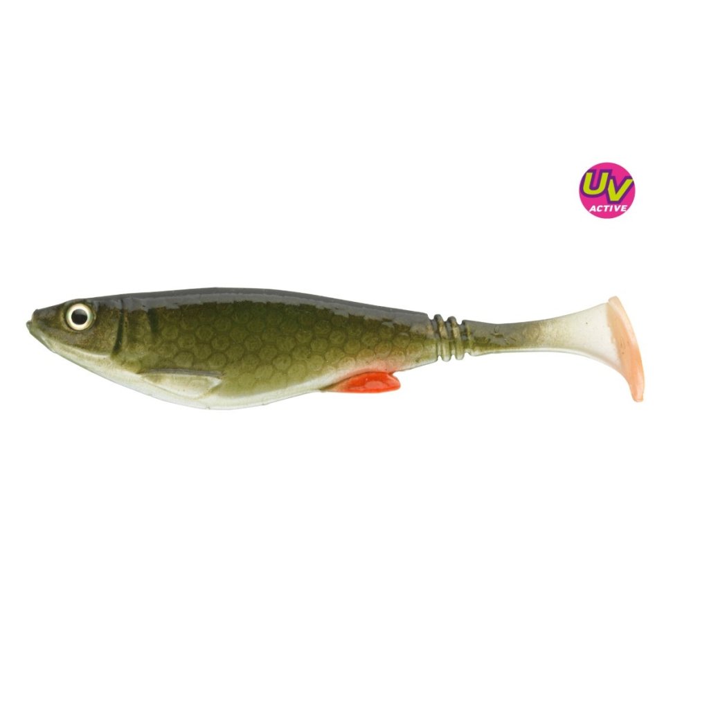 Daiwa Gumová nástraha Prorex Belly Shad 11cm 12g Natural Green Roach