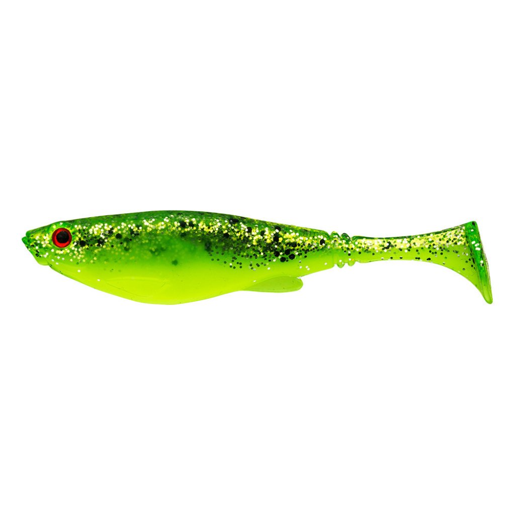 Daiwa Gumová nástraha Prorex Belly Shad 8,5cm 4g Chartreuse Shocker