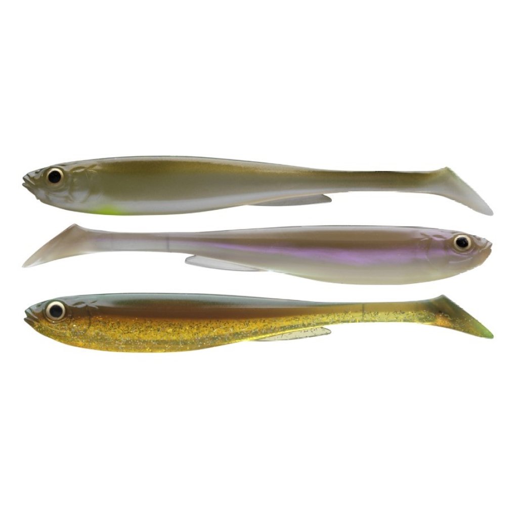 Daiwa Gumová nástraha Prorex Slim Shady Nature Color Set 16cm 78g 3ks