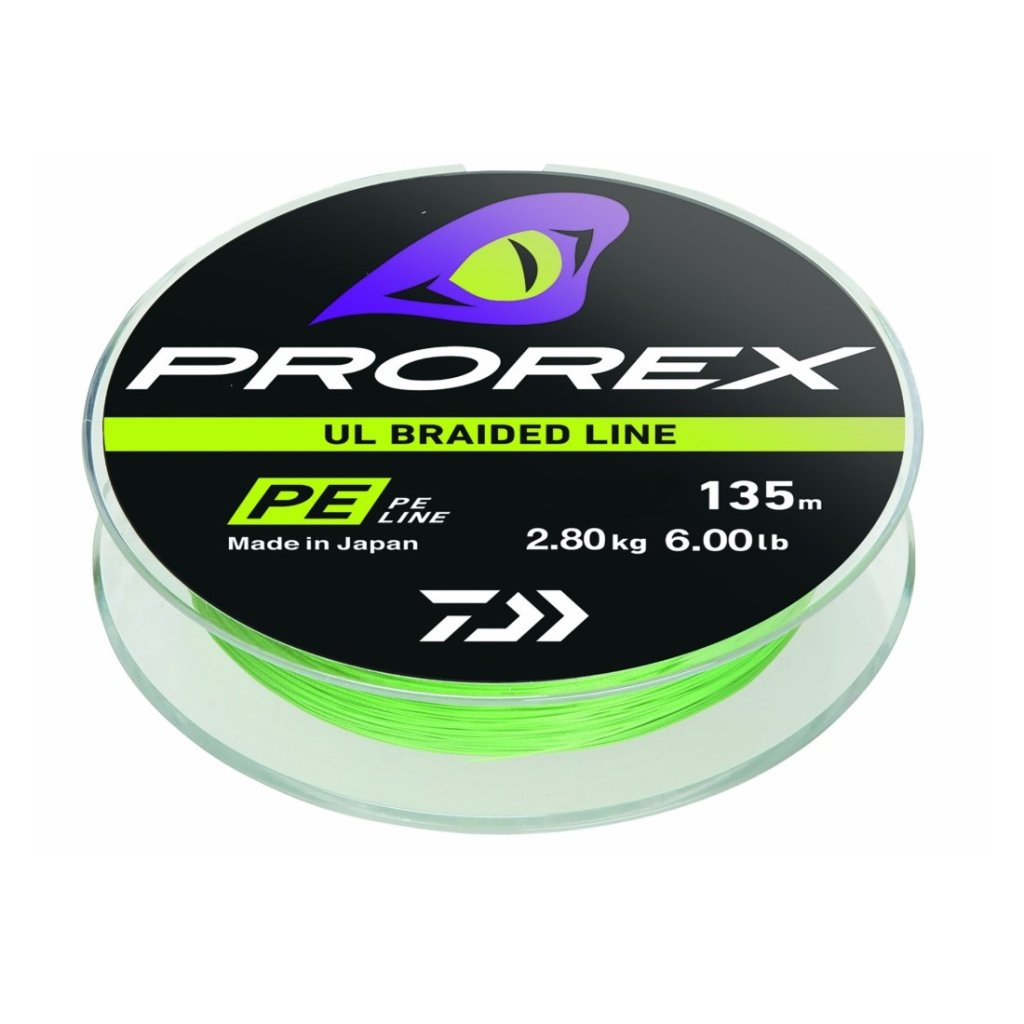 Daiwa Šňůra Prorex UL Finesse Braid 135m 0,6 PE 4,3kg