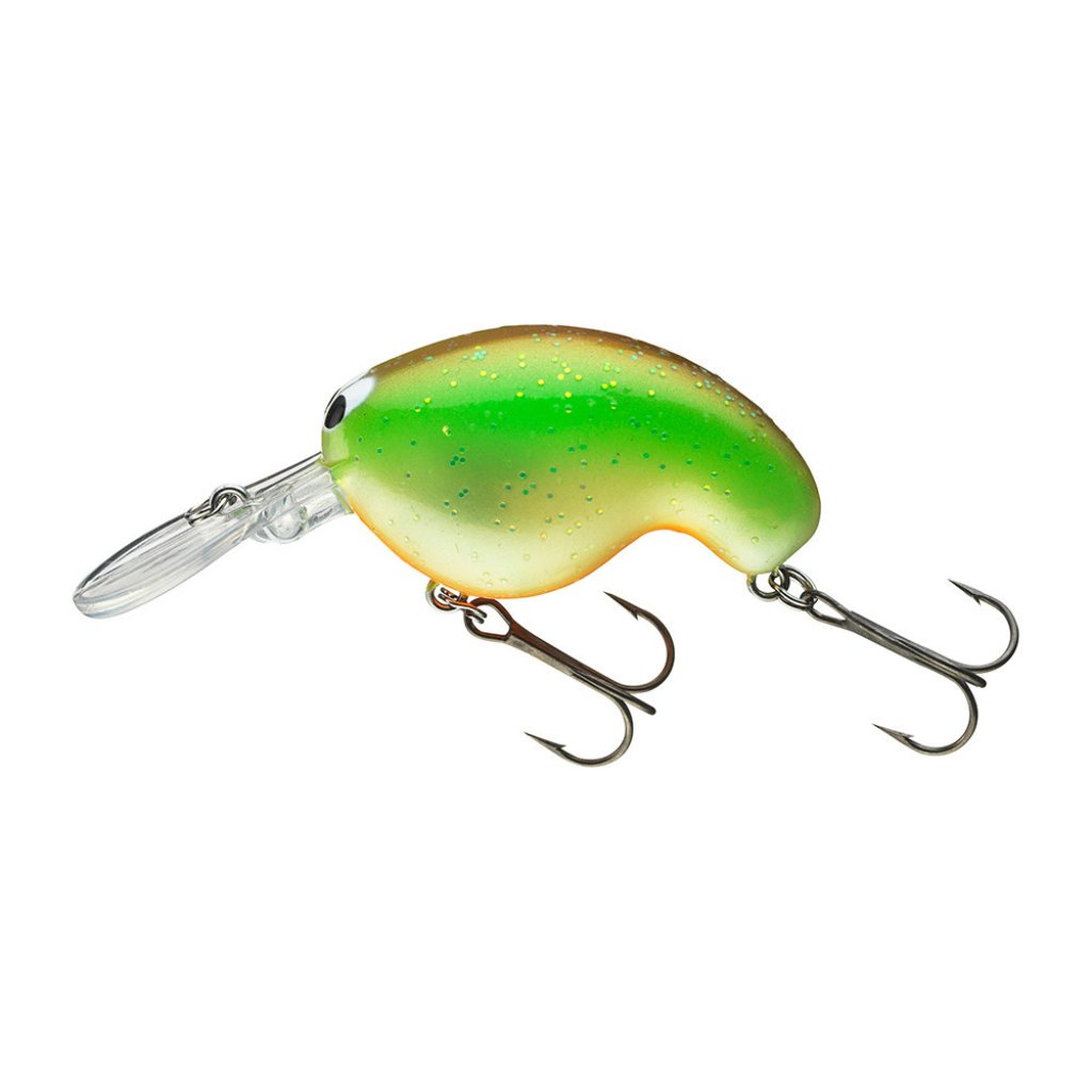 Daiwa Wobler Prorex Chibi Fuku Fuku Crank 4,1cm 6,5g Special Chartreuse