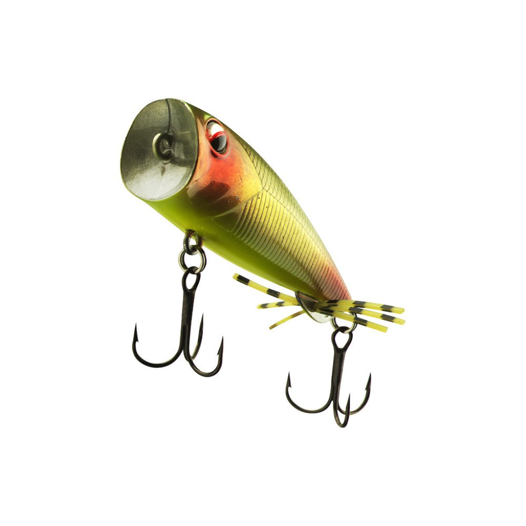 Daiwa Wobler Prorex Chining Bug 55F 7cm 12,9g Green Gold Red Tail