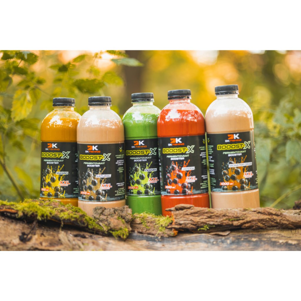 DK FISHING fermentovaný booster BOOOST-X natural 1 litr