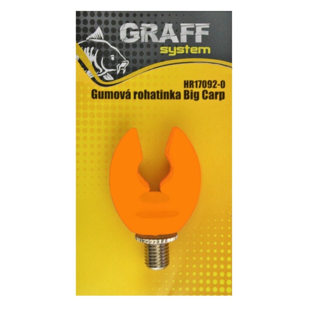 Graff Gumová rohatinka Big Carp Oranžová