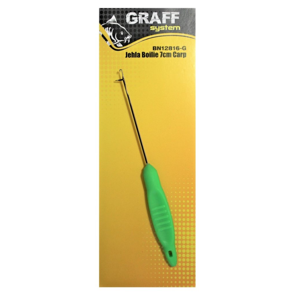 Graff Jehla Boilie Carp 7cm Zelená