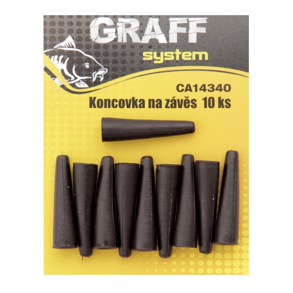 Graff Koncovka na závěs Černá