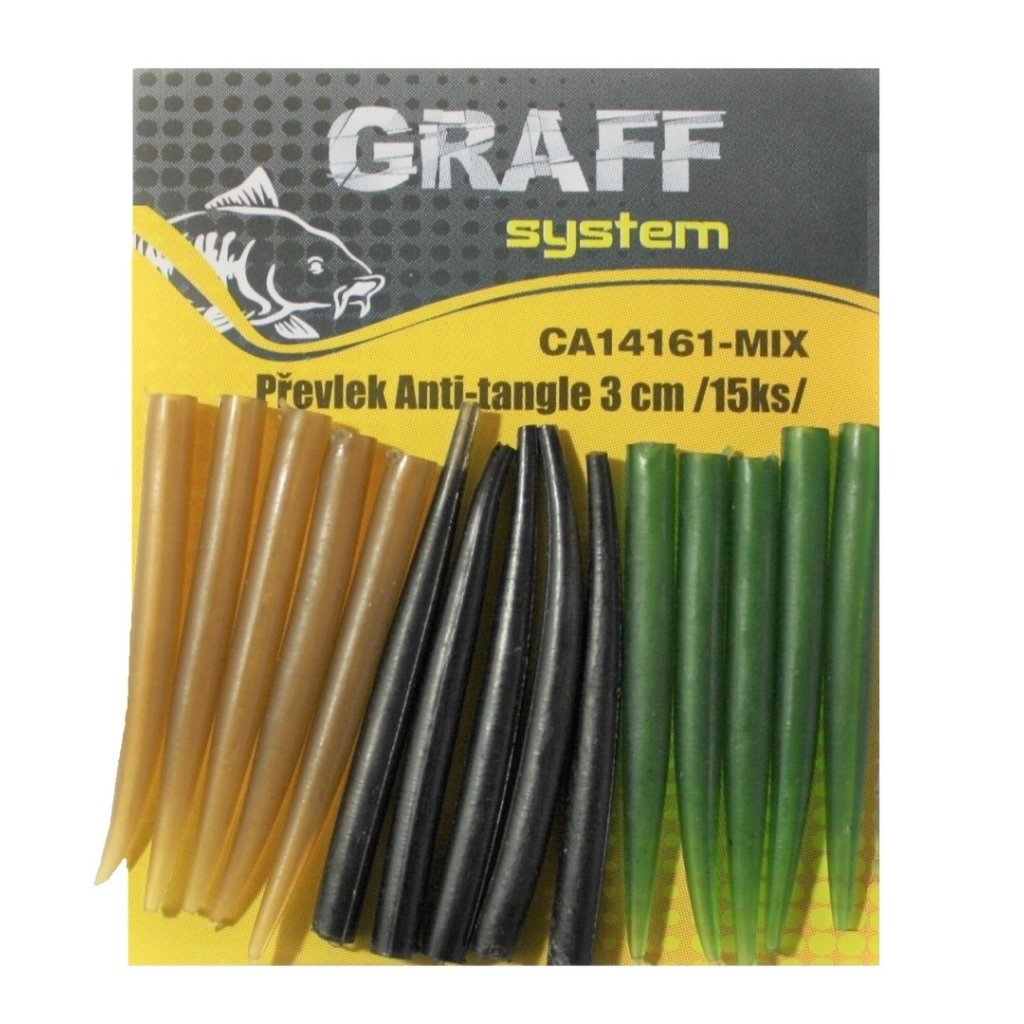 Graff Převlek Anti-tangle 3cm Mix 15ks