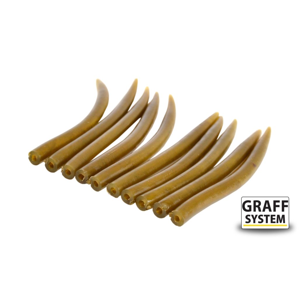 Graff Převlek Anti-tangle 5cm Hnědý 10ks