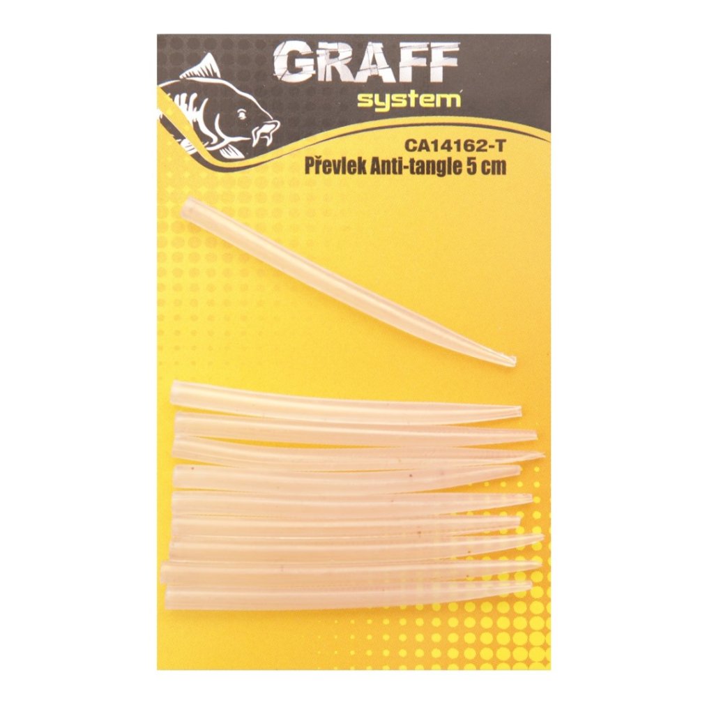Graff Převlek Anti-tangle 5cm Průhedný 10ks