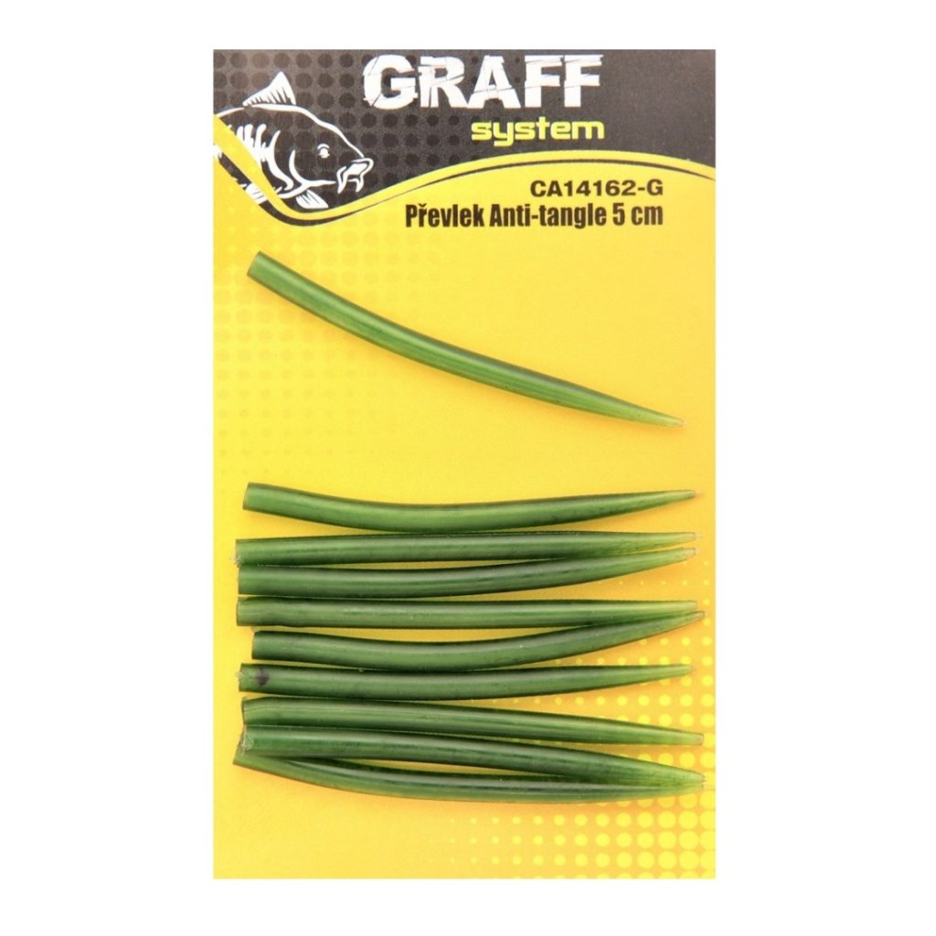 Graff Převlek Anti-tangle 5cm Zelený 10ks