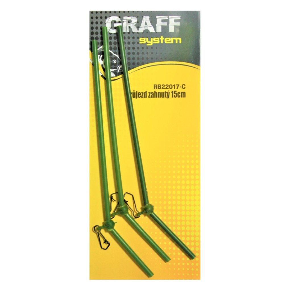 Graff Průjezd zahnutý 15cm Camo  3ks