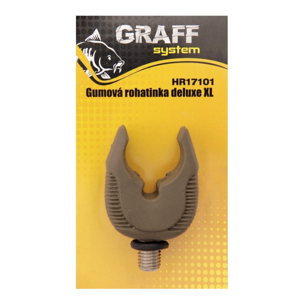 Graff Rohatinka gumová Deluxe XL Hnědá
