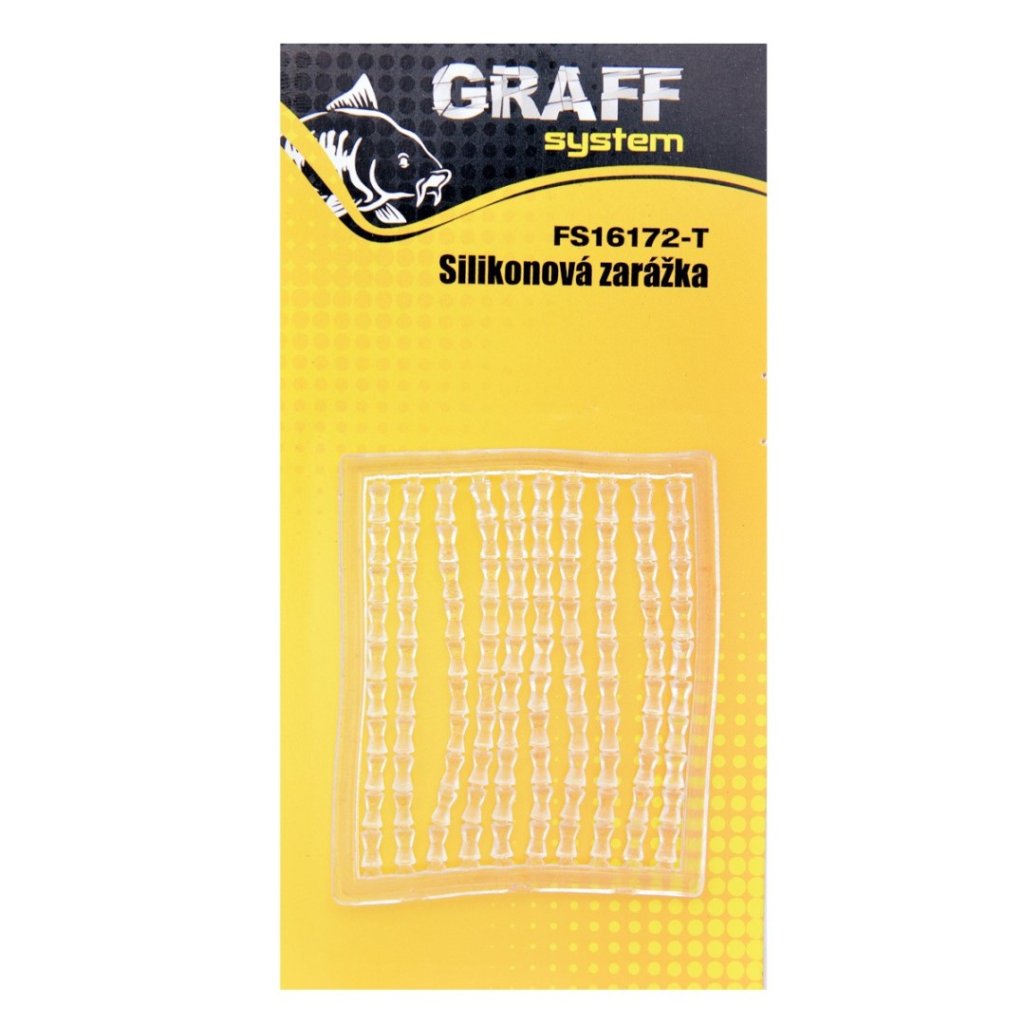 Graff Silikonová zarážka Carp Transparent