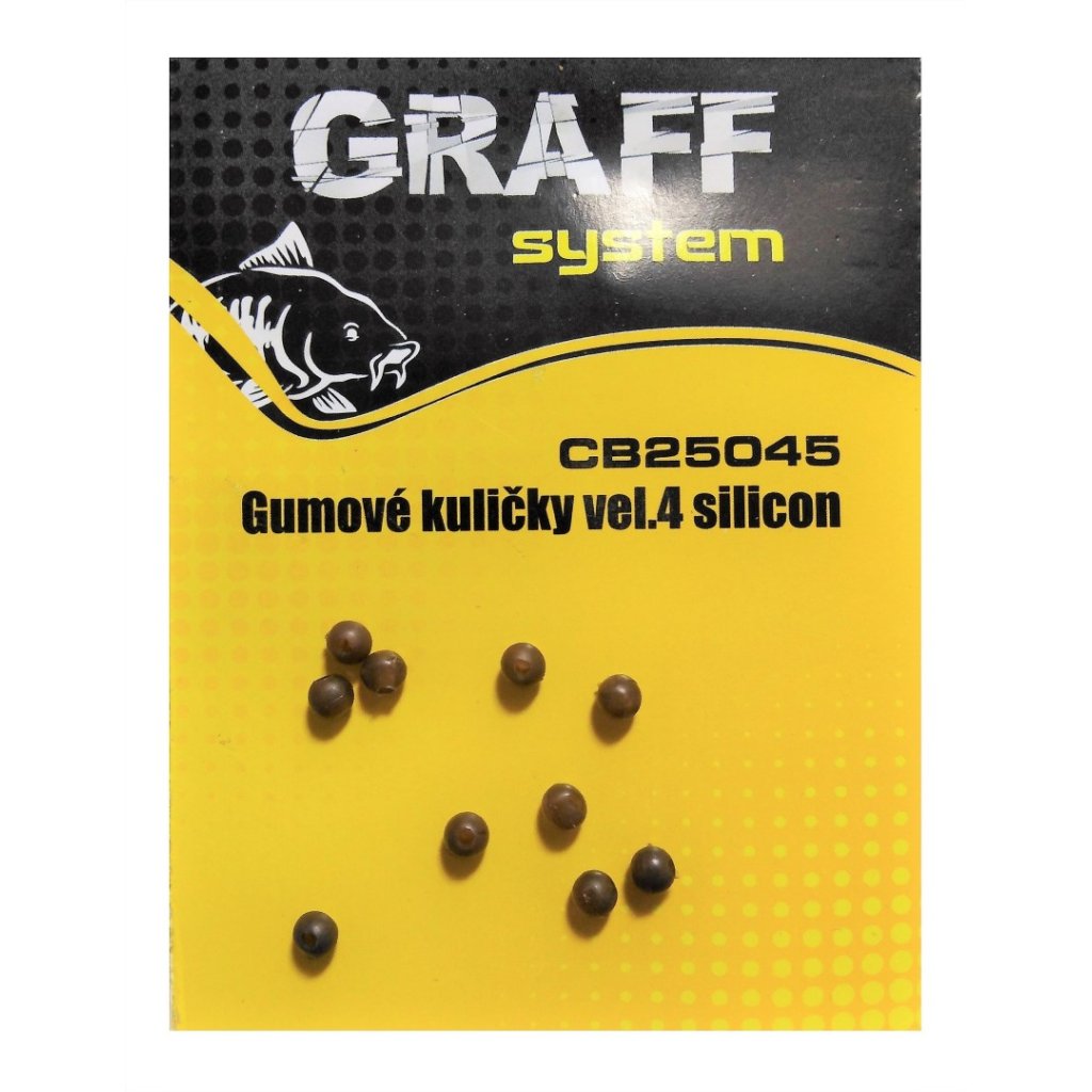Graff Silikonové kuličky Velikost 4 10ks