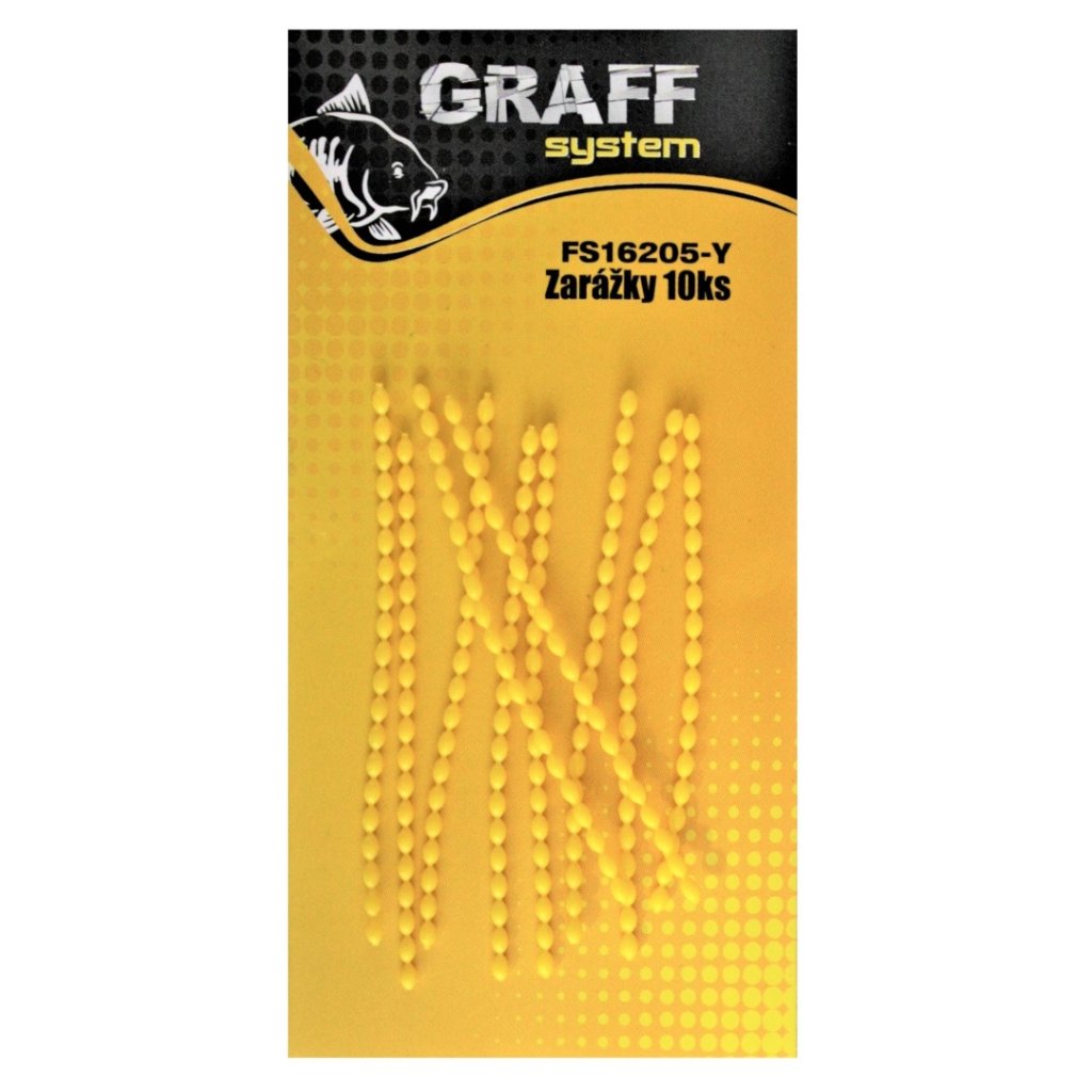 Graff Zarážky 10ks Žlutá