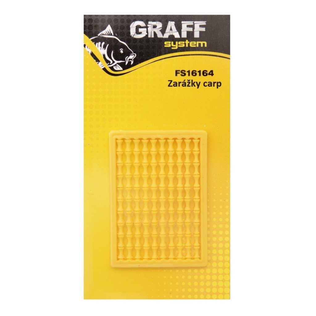 Graff Zarážky Carp plastové Žluté