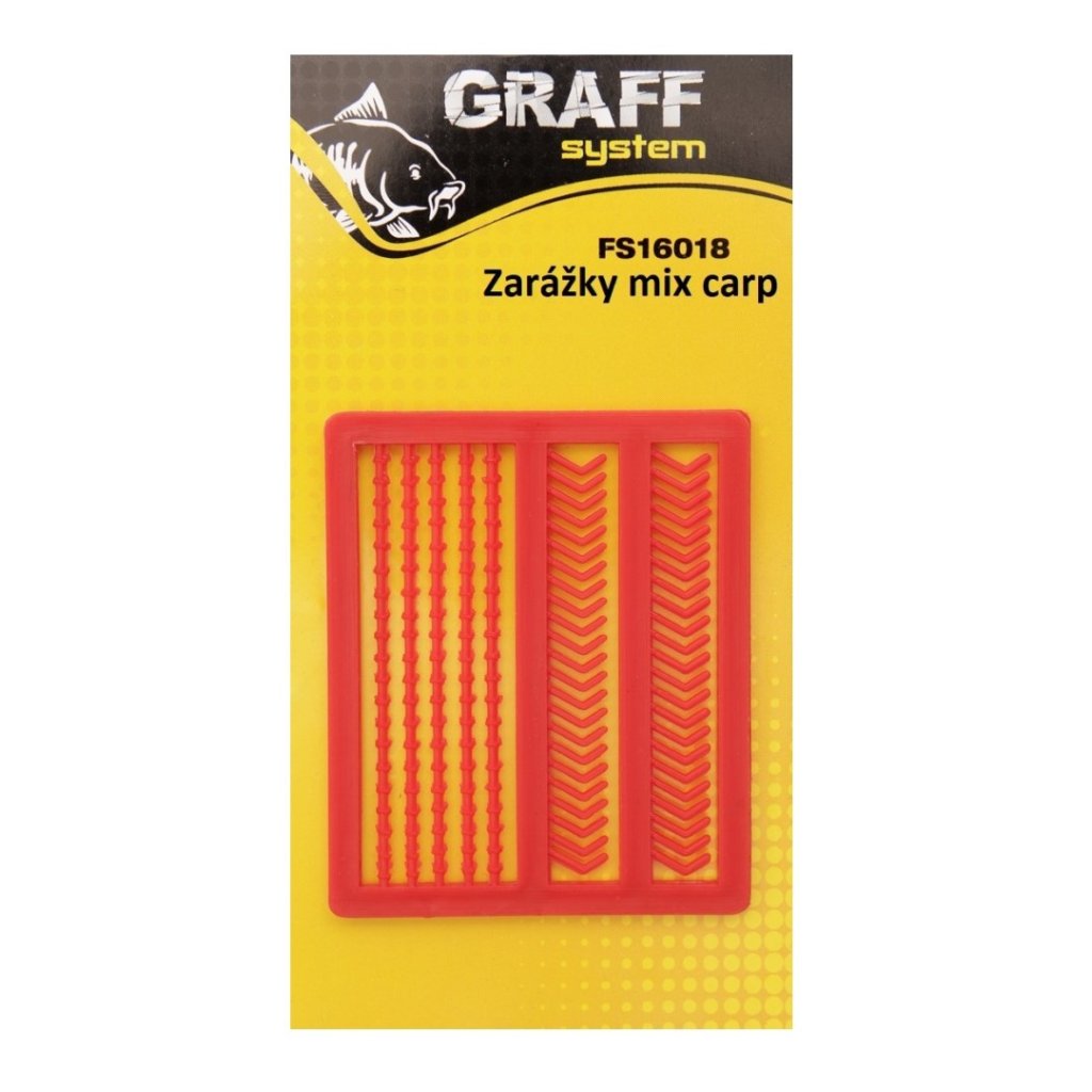 Graff Zarážky Mix Carp Červené