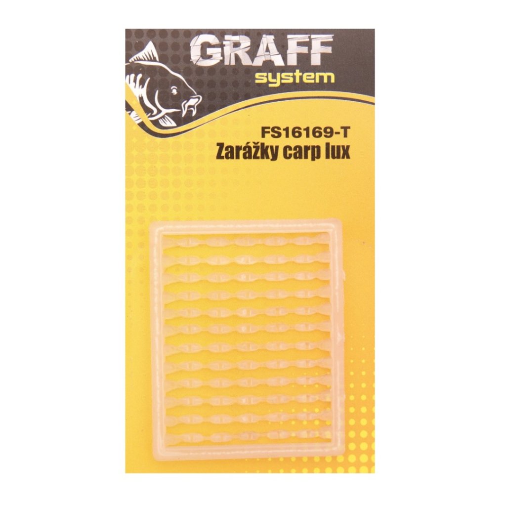 Graff Zarážky na boilie Carp Lux Transparentní