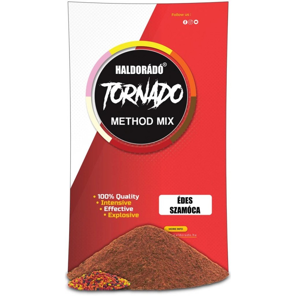 Haldorádó Method Mix Tornado 500g Sladká jahoda