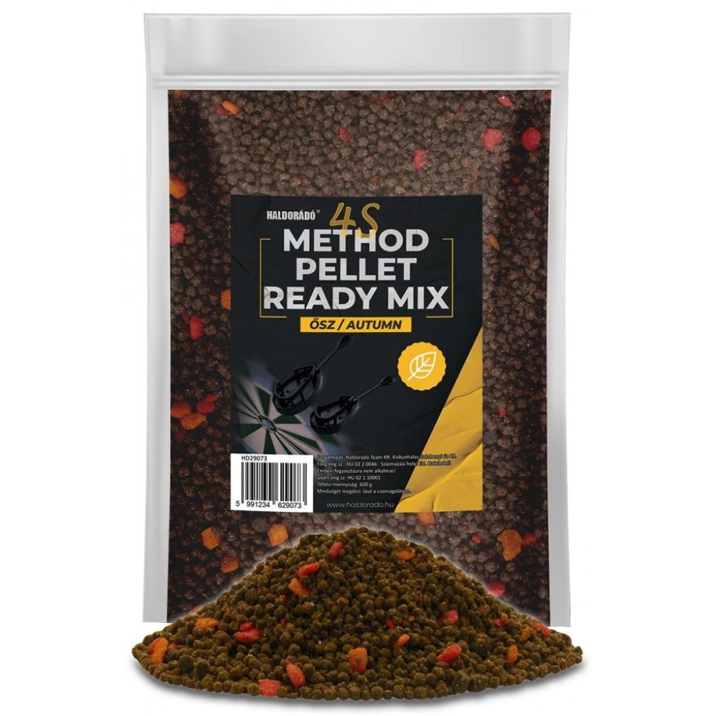 Haldorádó Method Pellet Ready Mix 4S 600g Podzim