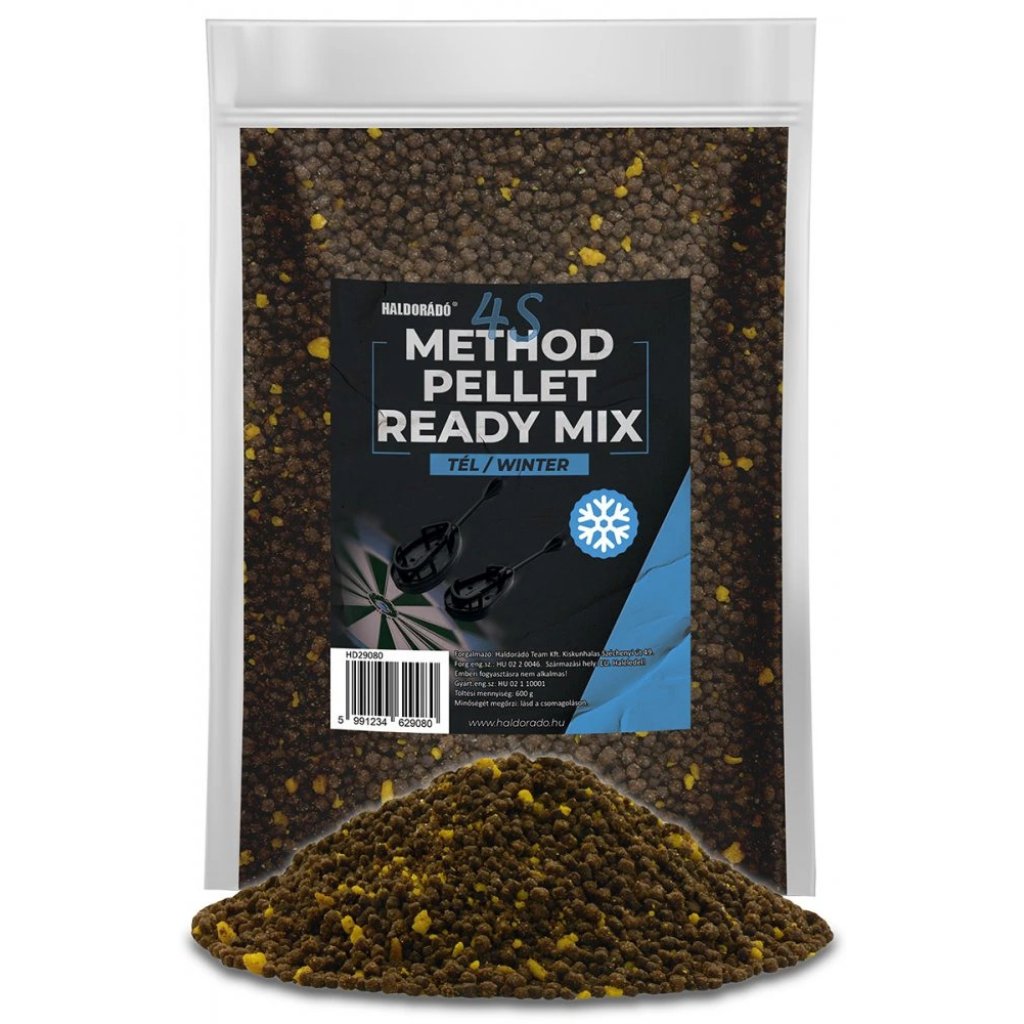 Haldorádó Method Pellet Ready Mix 4S 600g Zima