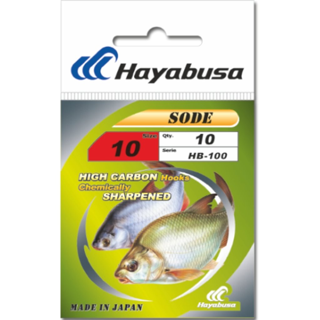 Hayabusa háčky H100 Sode velikost 6 červená 10ks