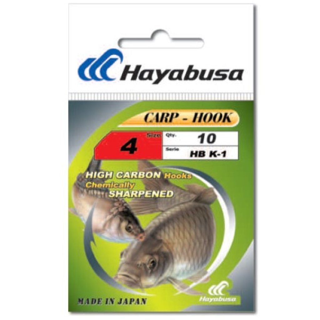 Hayabusa háčky K1 Velikost 8, 10 ks/bal