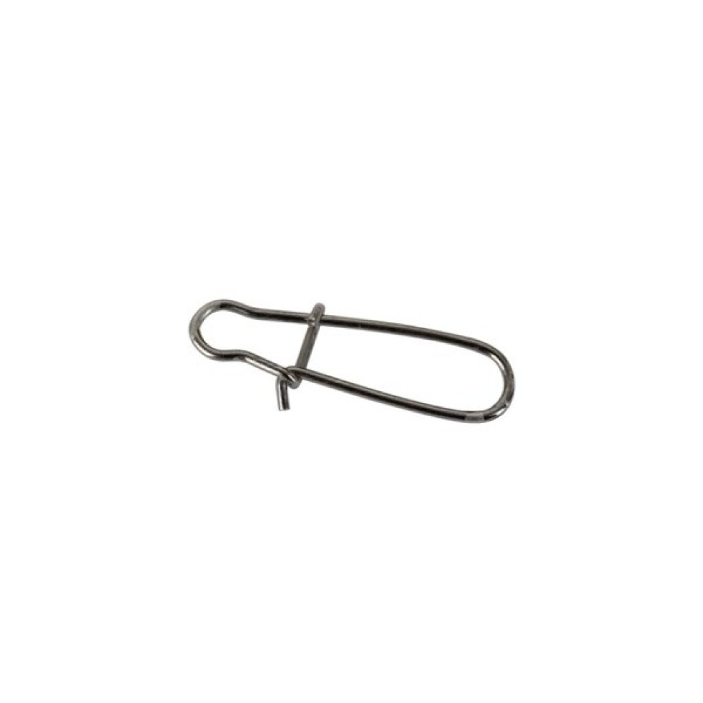 Iron Claw karabinka Round Bent Snap 4 kg 10 ks