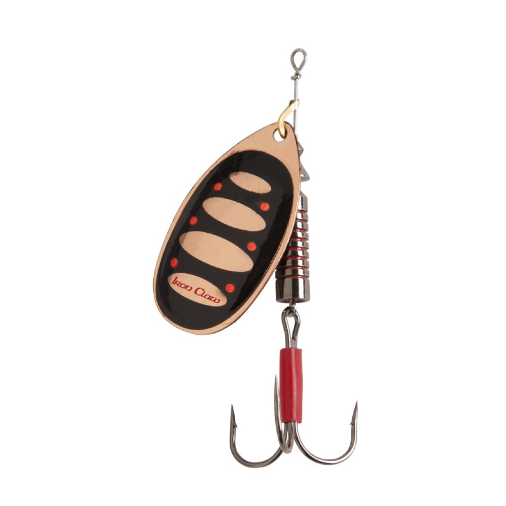 Iron Claw třpytka F-Blade Spinner 10,5 g vzor CB