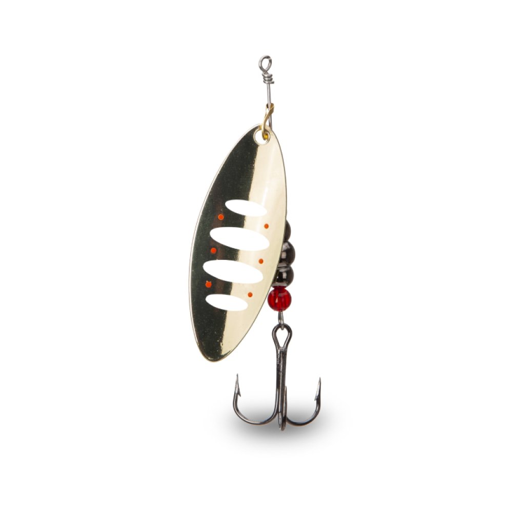 Iron Claw třpytka L-Blade Spinner 8 g vzor GSB