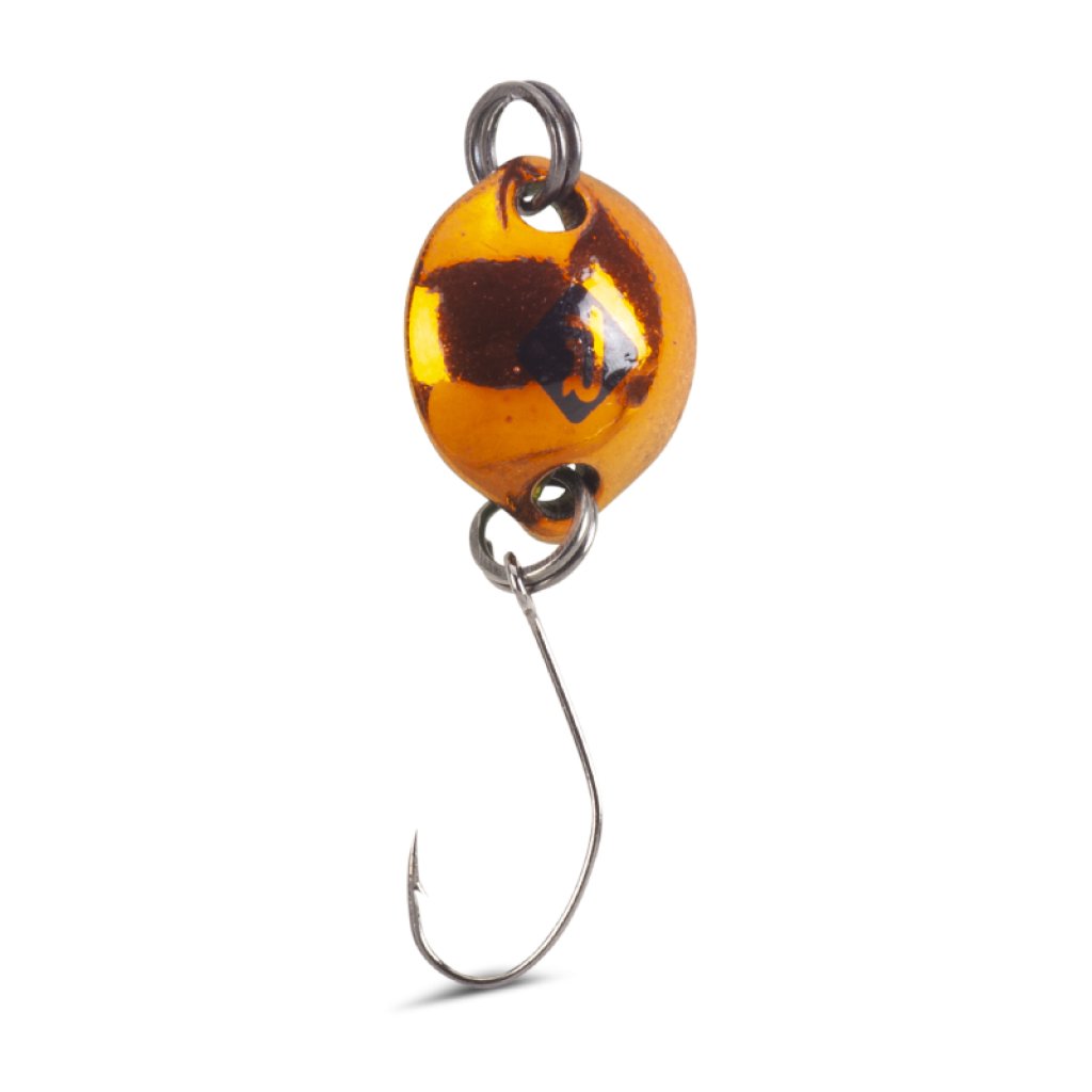Iron Trout třpytka Button Spoon vzor MGG 1,8 g