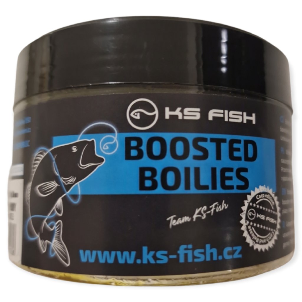 KS Fish Boosted boilies 150g 20mm ananas