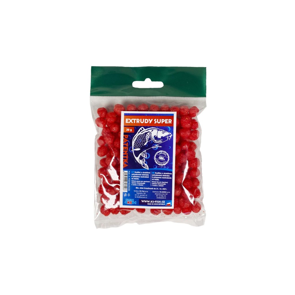 KS Fish extrudy super 20g, patentka