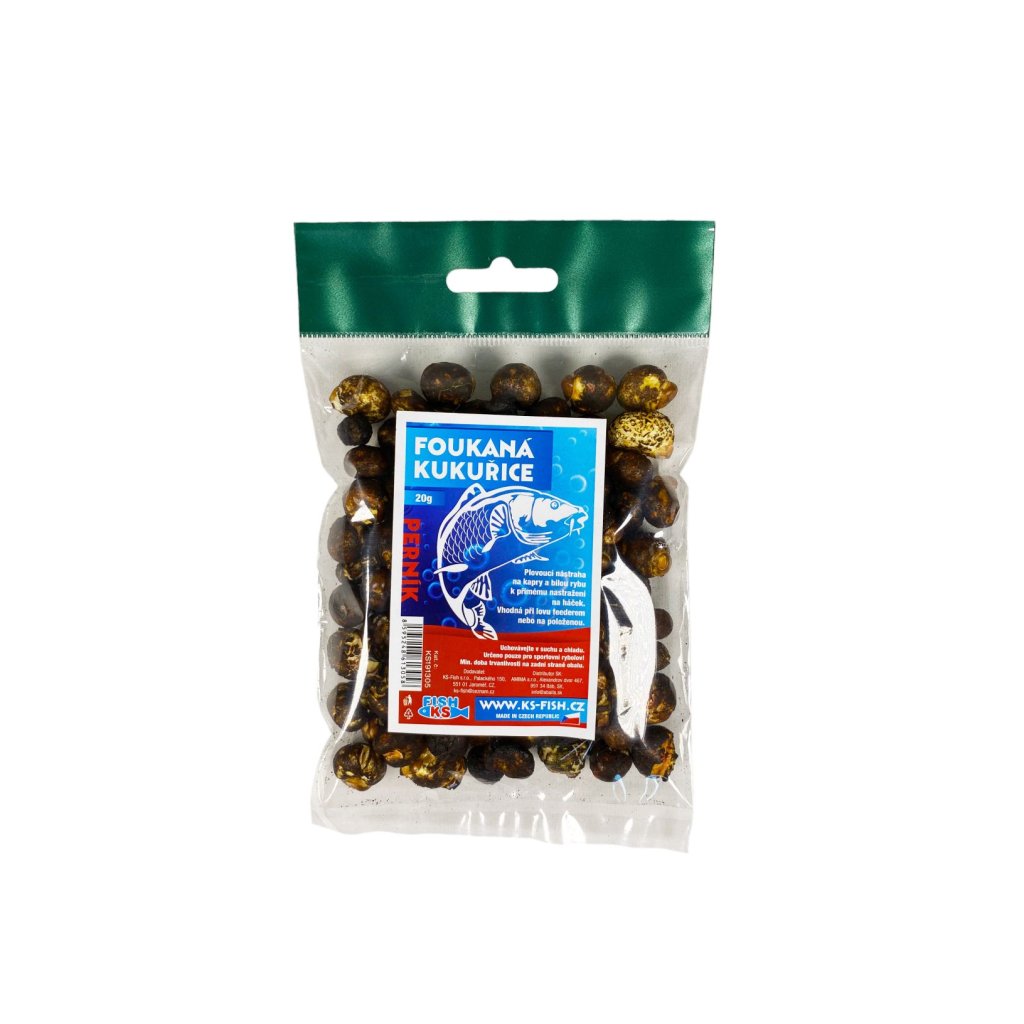 KS Fish foukaná kukuřice 20g, perník