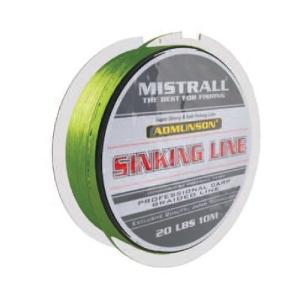 Mistrall pletená šňůra Admunson Sinking Line Nosnost 25lb