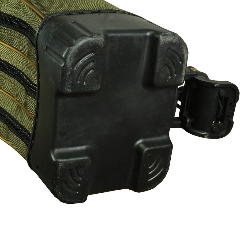 Mistrall pouzdro na pruty se stojanem 3 komory 150cm khaki