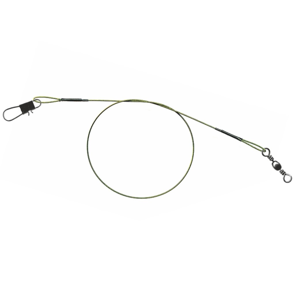 Mistrall stojan s lanky 1x7 nylon flex interlock 72ks zelené