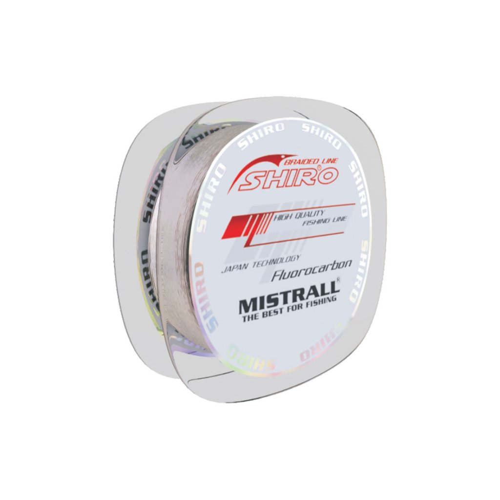 Mistrall vlasec potažený fluorocarbonem Shiro 150m 0,14mm