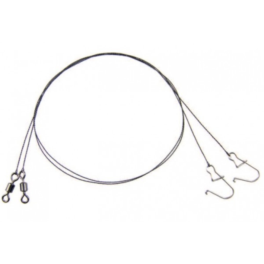 Mistrall wolframové lanko pro lov dravců varianta: 15 cm/2,5 kg, 2ks/bal