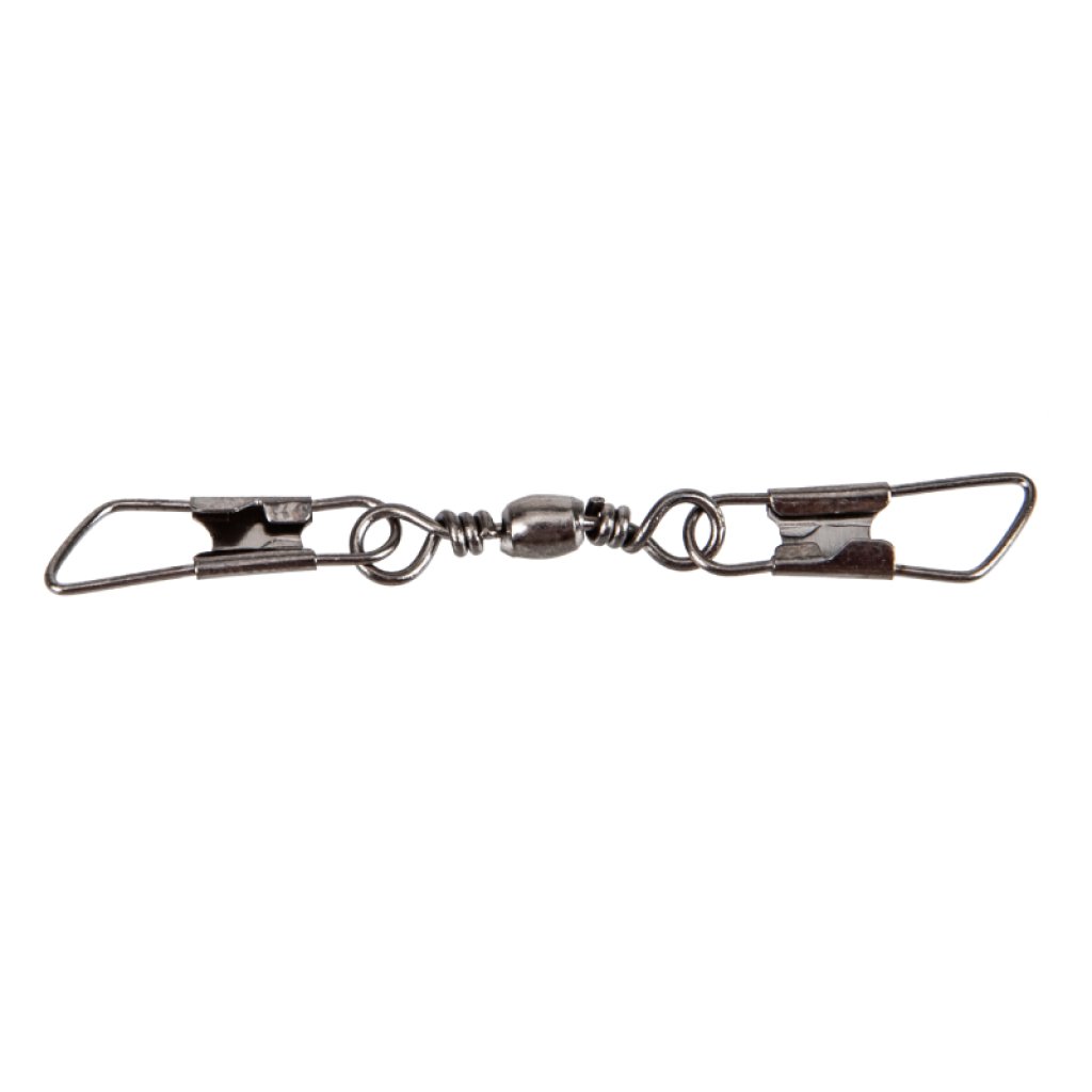 MS Range obratlík s dvěma karabinkami Double Swivel 12, 10 ks
