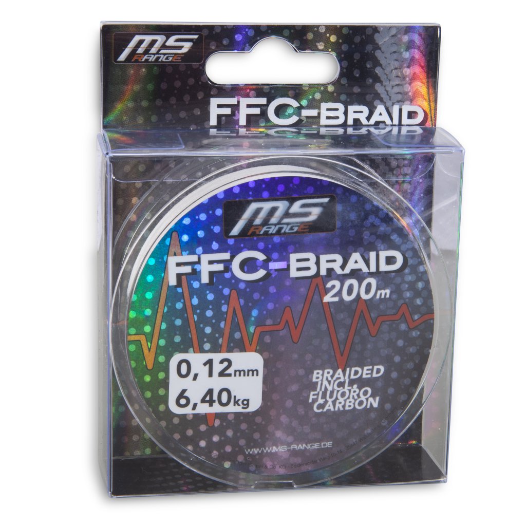 MS Range šňůra FFC-Braid 0,11 mm 200 m čirá